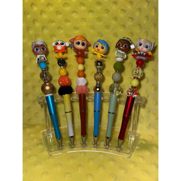Doorables Handmade Beaded Pens READ DESCRIPTION - Picture 1 of 7